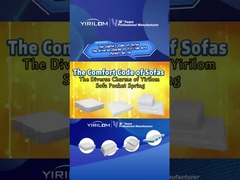 Đơn vị cuộn dây xuân túi không dệt thô độc lập tùy chỉnh