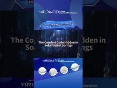 Giá rẻ 20*20*4inch sofa Cushion Pocket Spring được sử dụng để làm sofa