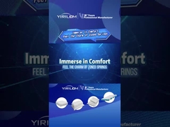 Khung lò xo túi kim loại kích thước Queen, dây thép 1.8mm 2.0mm