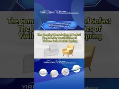 Lò xo túi bọc nệm ghế sofa 45*45*10cm, lò xo túi