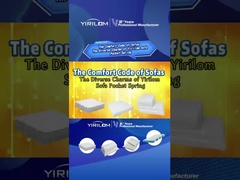 Nhà sản xuất lò xo túi cho ghế sofa Bán buôn Lò xo túi cao 4 inch dùng cho ghế sofa