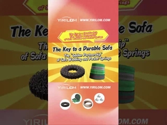 Lò xo zích zắc bên trong tùy chỉnh độ dài cho ghế sofa