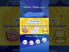 Đệm ghế sofa lò xo túi đường kính dây 1.8mm 2.0mm