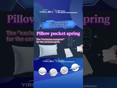 Cung cấp 1.0mm thép kẽm 3inch chiều cao Pocket Spring Unit Pocket Spring cho gối