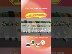 1.4mm Polypropylene cao su ghế sofa dây đeo 50 Yards màu sắc tùy chỉnh