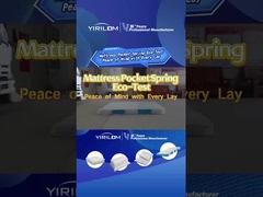 Sản xuất rẻ hơn 10 inch 3 Zone Pocket Spring Coils cho nệm