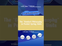 Lò xo túi Sofa Lò xo túi 1.8mm cho Ghế sofa thoải mái