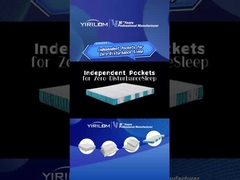 Mức độ cao của kim loại túi xuân cuộn dây cao 7 inch nệm túi xuân